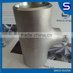 Stainless Steel Pipe Fitting/Reducing Tee thumbnail-2