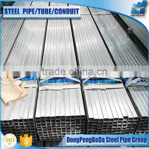 30*50*1.1mm Cold Rolled Pre Galvanized Rectangular Tubing thumbnail-1