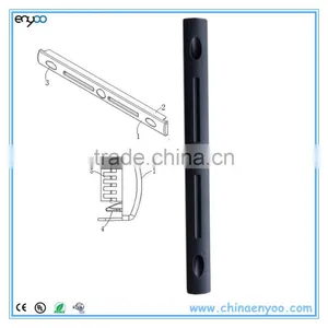 19 Inch Tooless Mounting Network Cabinet 1U Plastic Blank Panel thumbnail-1
