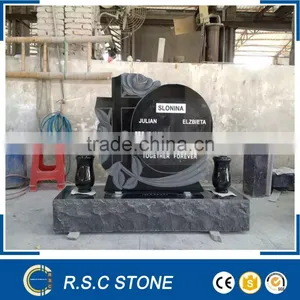 Popular Style of Beautiful Granite Tombstone/gravestone thumbnail-1