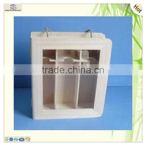 Wholesale Glass Lids Balsa Wooden Wine Bottles Boxes thumbnail-5