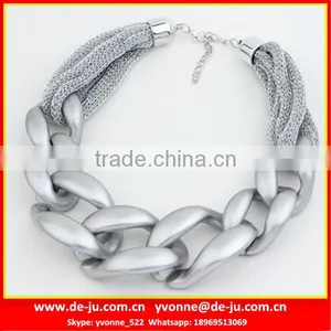 Exaggerated Geometry Necklace thumbnail-1