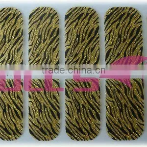 Strips Polish Glitter Mix Colors Nail Art Transfer Nail Foil thumbnail-1