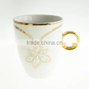 Hot Selling Porcelain Ceramic Coffee Tea Beer Magic Sublimation Copper Mug Cup thumbnail-2