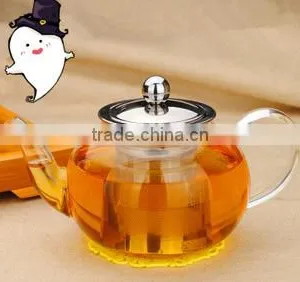 Borosilicate Lampworking Pyrex Glass Tea Pot600ml,800ml,1000ml thumbnail-1