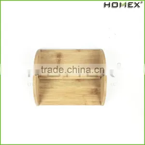 Bamboo Tissue Paper Dispenser/Holder Homex-BSCI thumbnail-1