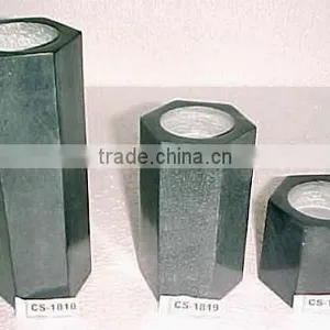 Marble Candle Lamp, Stone Candle Lamp, Soapstone Candle Lamps thumbnail-1