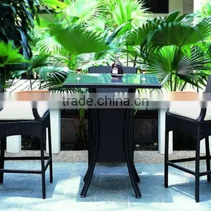 Factory Supplies Leisure Bar Stool High Chair With Armrest For Bar Furniture thumbnail-1