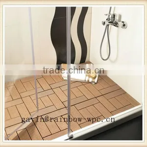 Outdoor Interlocking Floor Tiles WPC,Outdoor Lowes Cheap Wpc Diy Interlocking Composite Deck Tiles thumbnail-4