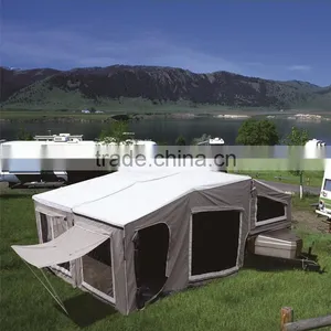 Steel Onroad Camping Trailer With Tent thumbnail-1
