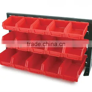 30 Plastic Storage Bin Kit, Wall Mount Parts Bins,combination Boxes,plastic Bin Shelf (202705) thumbnail-1