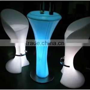 Low Back Led Illuminated Chair thumbnail-1