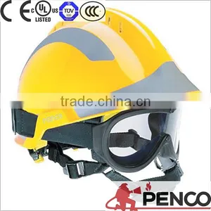 Safety Fire Fight Head Protected Escape Working Engineer Firefighter 3m Relective Colorful Red Black Green Helmet thumbnail-2