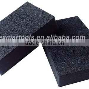 HIGH QUALITY SANDING SPONGE BLOCKS PADS 100x70x25mm D/S AL/OX FINE/MEDIUM thumbnail-3