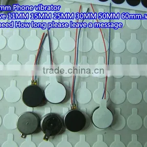 Kind Shooting 12*3.4mm Phone Vibrator 12mm Phone Shock Sub Phone Vibration Motor 11MM 15MM 25MM 30MM 50MM 60mm Wires In Stock~ thumbnail-1