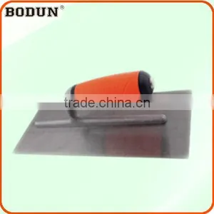 G1026-1 PT-5705 Stainless Steel Plastering Trowel With Rubber Handle thumbnail-1