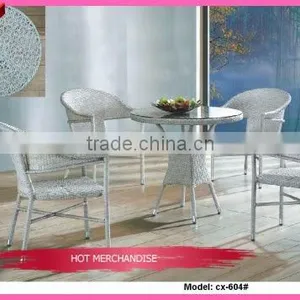 Indoor Rattan Dining Table and Chairs thumbnail-1