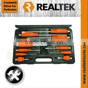 Professional 12-PCS Go-through Screwdriver Set thumbnail-1