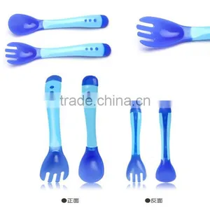 High Quality Silicone Baby Spoon Rubber Baby Spoon thumbnail-2