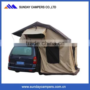 4WD Car Canvas Offroad High Quality Roof Top Tents thumbnail-3