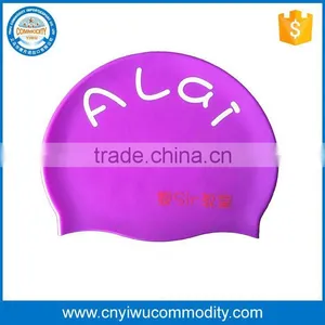 Custom Silicone Swim Cap,adult Kids Size Flower Swim Cap,silicone Material thumbnail-1