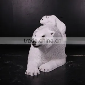 Polar Bear With Cub thumbnail-2