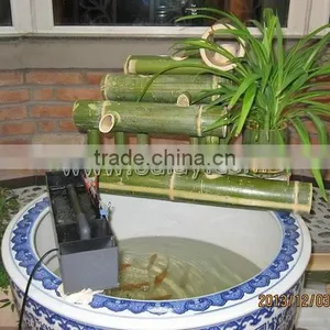 Custom Green Bamboo Garden Water Fountains /water Spouts thumbnail-1