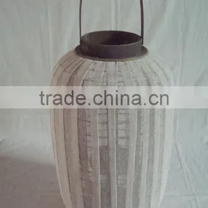 2013 New Designed Bamboo Lantern With Colorful Cloth thumbnail-1