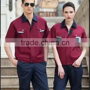Summer Short Sleeve Worker Sets Uniform Labor Insurance Clothing thumbnail-3