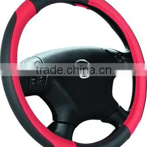 Novelty Design Popular PU Car Steering Wheel Cover thumbnail-4