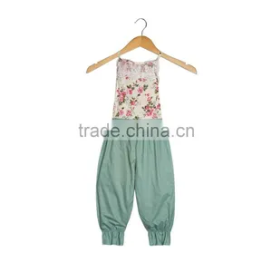 Wholesale New Rompers Backless Baby Girl Jumpsuits 2017 Kids Long Pants Kids Clothes thumbnail-3