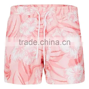 MGOO High Quality Custom Above Knee Custom Print Low MOQ Beachshorts Your Own Logos And Tags 100% Polyester Mens Shorts thumbnail-2