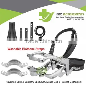 Hausman Equine Dentistry Speculum, Mouth Gag 6 Ratchet Mechanism thumbnail-1