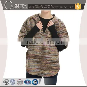 Custom Hand Capes Sweater Knitted for Women thumbnail-1