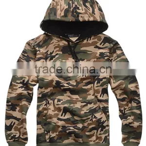 Camo Hoodie Pullover Autumn Sweatshirt thumbnail-1