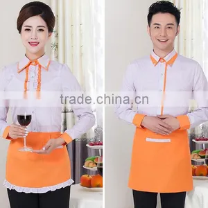 Custom New Design Fashionable Embroidery Logo Hotel Receptionist Uniforms Wholesale thumbnail-5