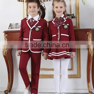 2016 Custom Primary School Uniform in Fashion Designs thumbnail-1