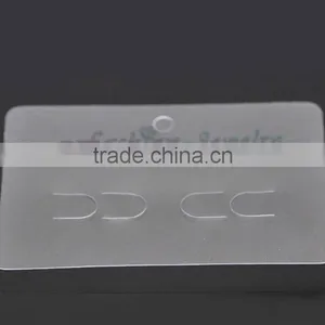 50PCs Clear Hair Clip/ Pin Jewelery Display Cards 10x7cm(3 7/8"x2 6/8"),8seasons thumbnail-1