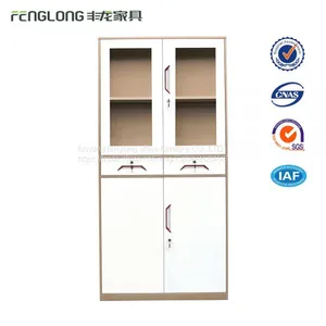 4 Glass Filing Cabinet With 2 Middle Filing Cabinet Made in China/high Quality Hot Sale Filing Cabinet thumbnail-1
