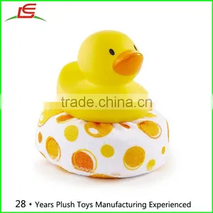 High Quality Yellow Duck Clean Sponge Bath Toy thumbnail-3