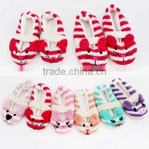 Cartoon Smile Face Baby Home Shoes thumbnail-1