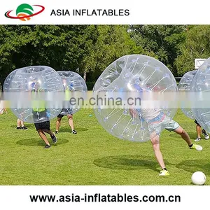 Blue Color Inflatable Bubble Soccer Ball, Human Bubble Ball for Kids and Adult thumbnail-3