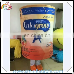 Customized Milk Powder Costume, Plush Jar Powder Mascot Costume for Adult & Advertising Event thumbnail-1