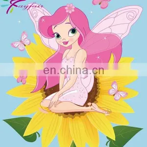 2016 New Design DIY Mosaic Sticker Craft for Kids-fairy2 thumbnail-2