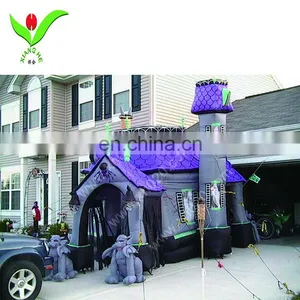 Factory Supply Most Popular Customized Halloween Inflatable Haunted House for Sale thumbnail-2