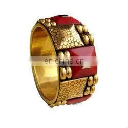 Metal Studded Bangle thumbnail-1