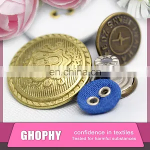 Hot Sale Metal Jean Jacket Tack Buttons thumbnail-2