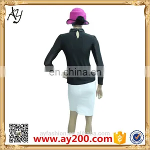 Latest Blouse Design Pictures Casual Bottoming t Shirt for Woman thumbnail-3