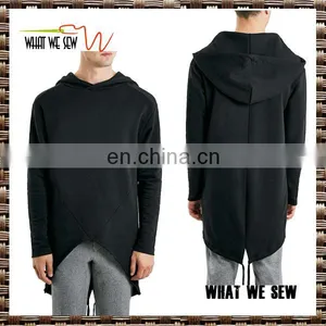 2016 Mens Fashion Long Hoodies Clothing Manufacturers Street Wear Pretty Good Brand Hoodies thumbnail-1