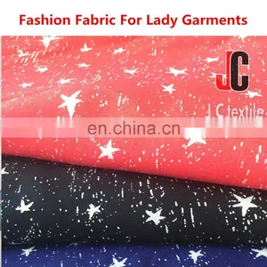 JC Fabric Import and Export Corporation New Design 100% Rayon Multi-color Fabric Silk Soft Poplin Printed Overlay Fabric thumbnail-5